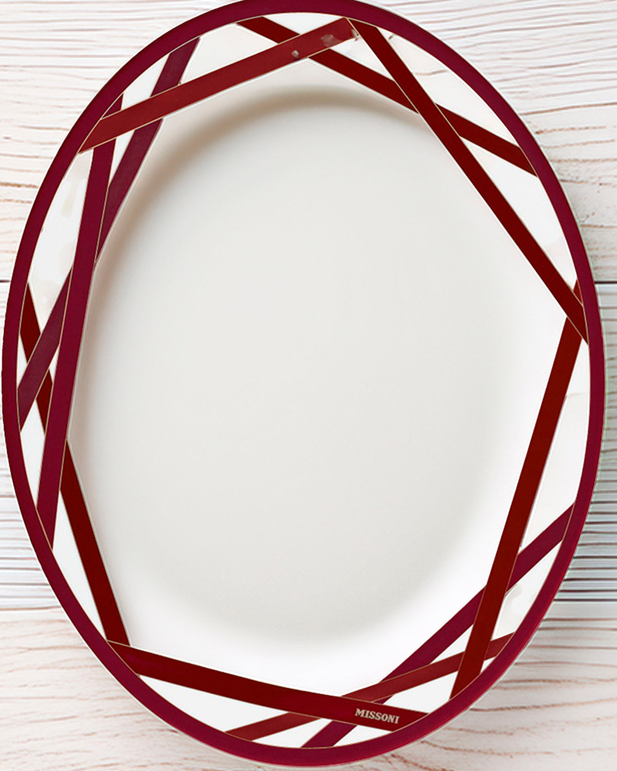 NASTRI BORDEAUX Oval Dish - Ø 36 Cm