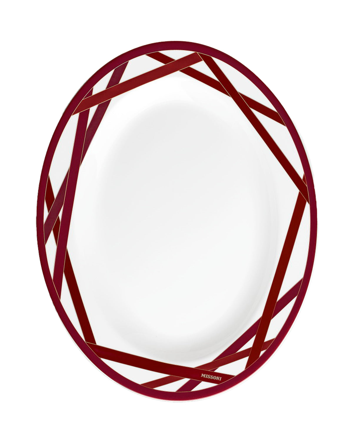 NASTRI BORDEAUX Oval Dish - Ø 36 Cm