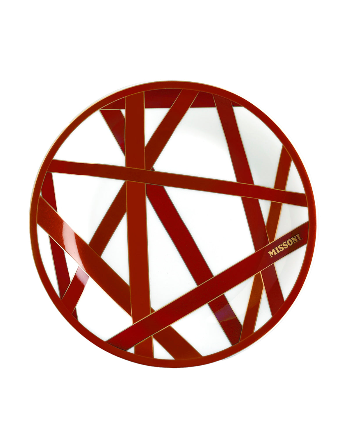 NASTRI BORDEAUX Set 2 Pcs. Bread Or Butter Plate