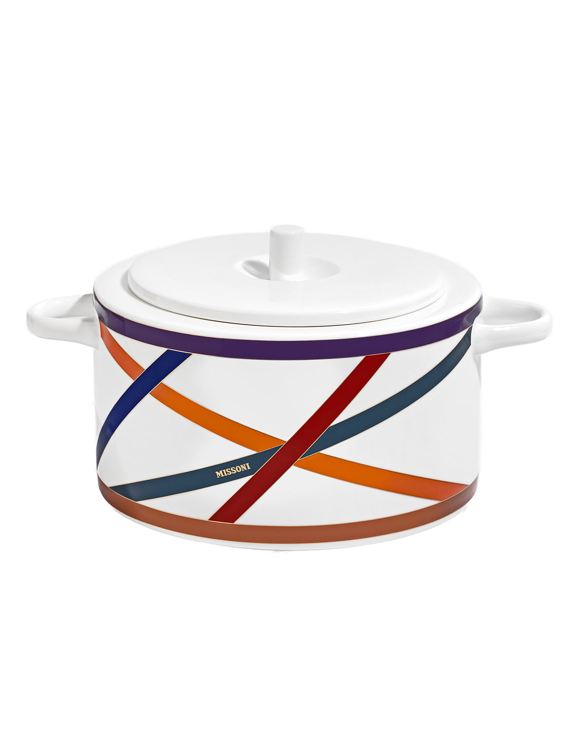 NASTRI MULTICOLOR Soup Tureen - 31,5 x 21,8 x H. 15,2 Cm