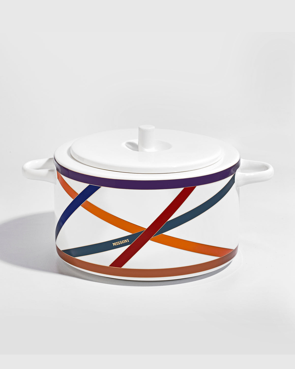 NASTRI MULTICOLOR Soup Tureen - 31,5 x 21,8 x H. 15,2 Cm
