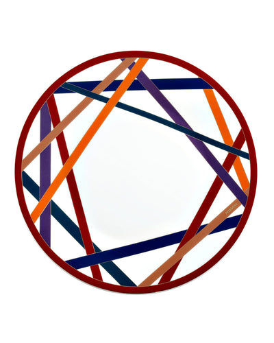 Missoni Home Charger Plate NASTRI  Multicolor diam. 12.5"