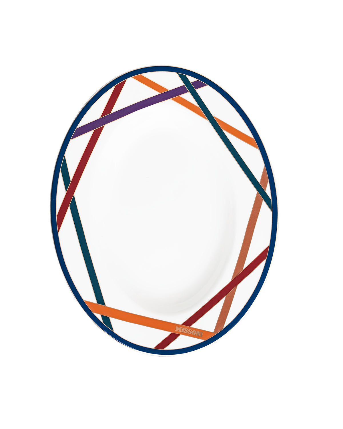 Missoni Home Pickle Dish NASTRI  Multicolor diam. 9"