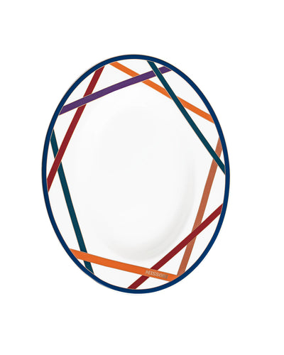 Missoni Home Pickle Dish NASTRI  Multicolor diam. 9"