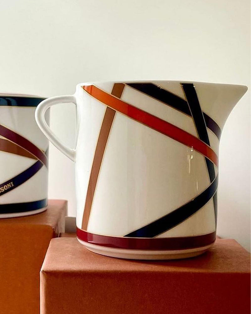 Missoni Home Creamer NASTRI  Multicolor diam. 3.5", H 3.3"