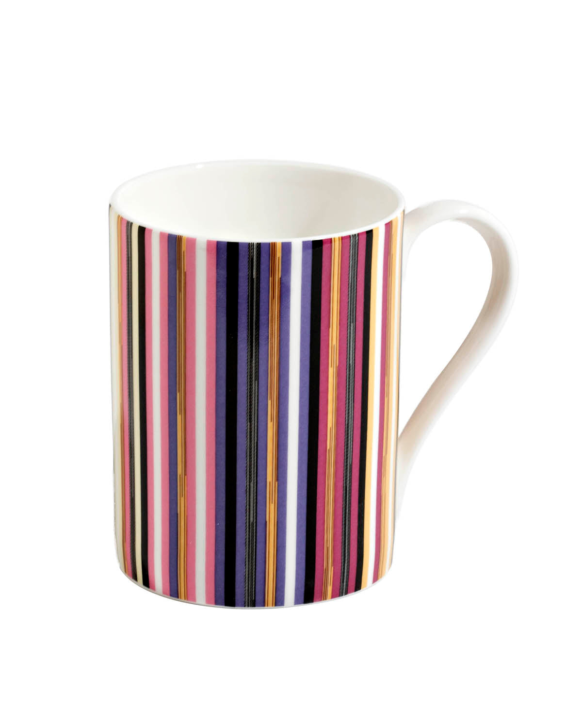 Mug Cup STRIPES Jenkins 156 in Luxury Box diam. 3", H "3.9, cap. 12.5 oz