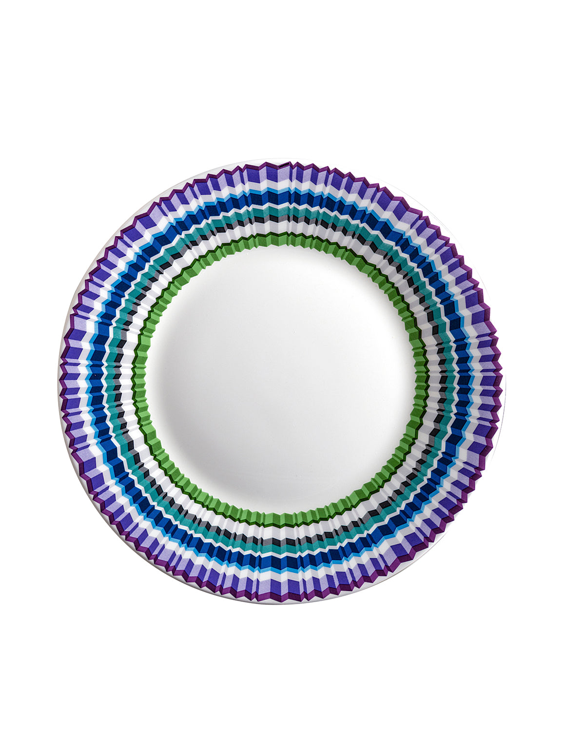 Waves Dessert Plate Set of 2. Dimensions: Ø 8.46"
