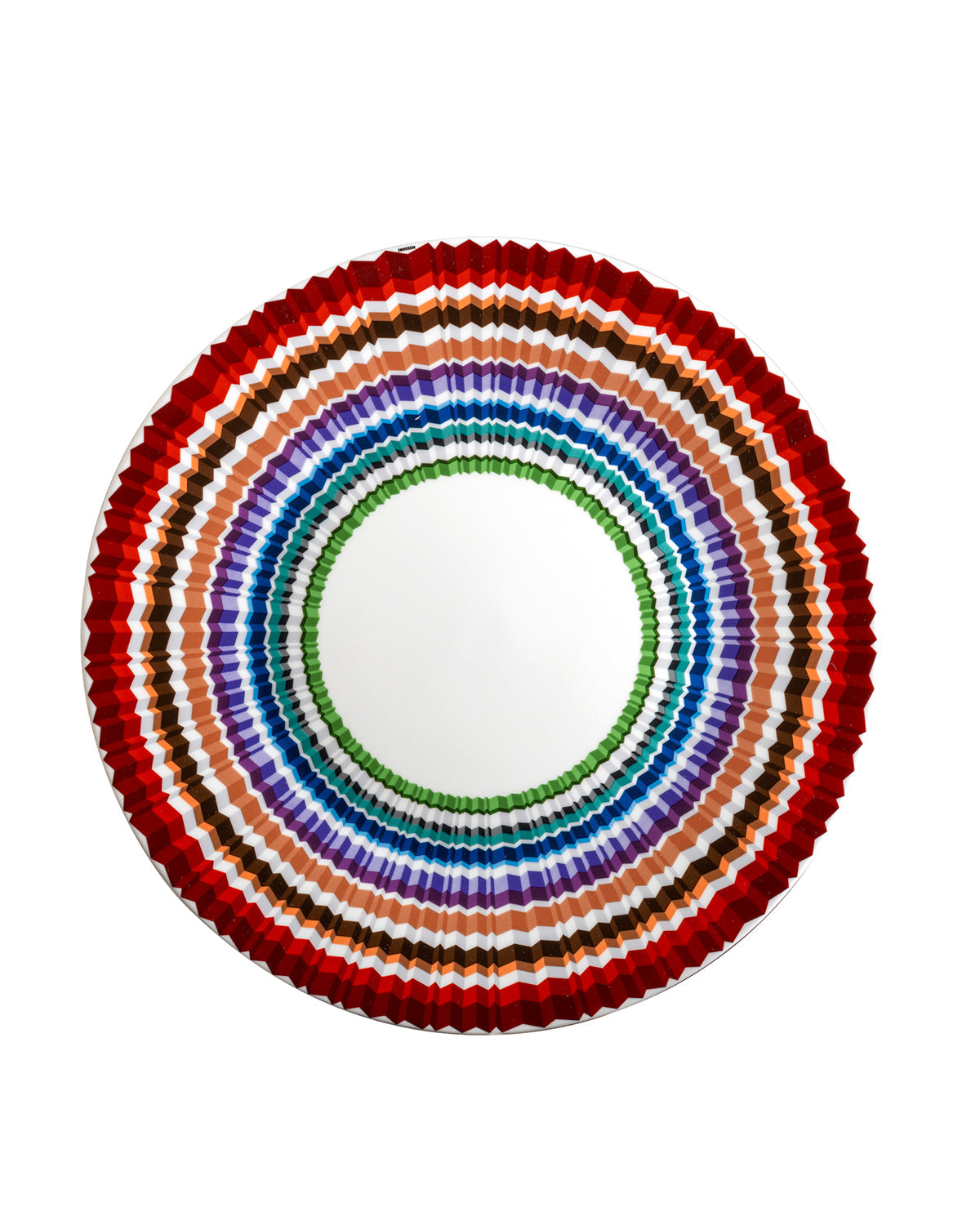 Waves Round Serving Dish. Dimensions: Ø 12.6"