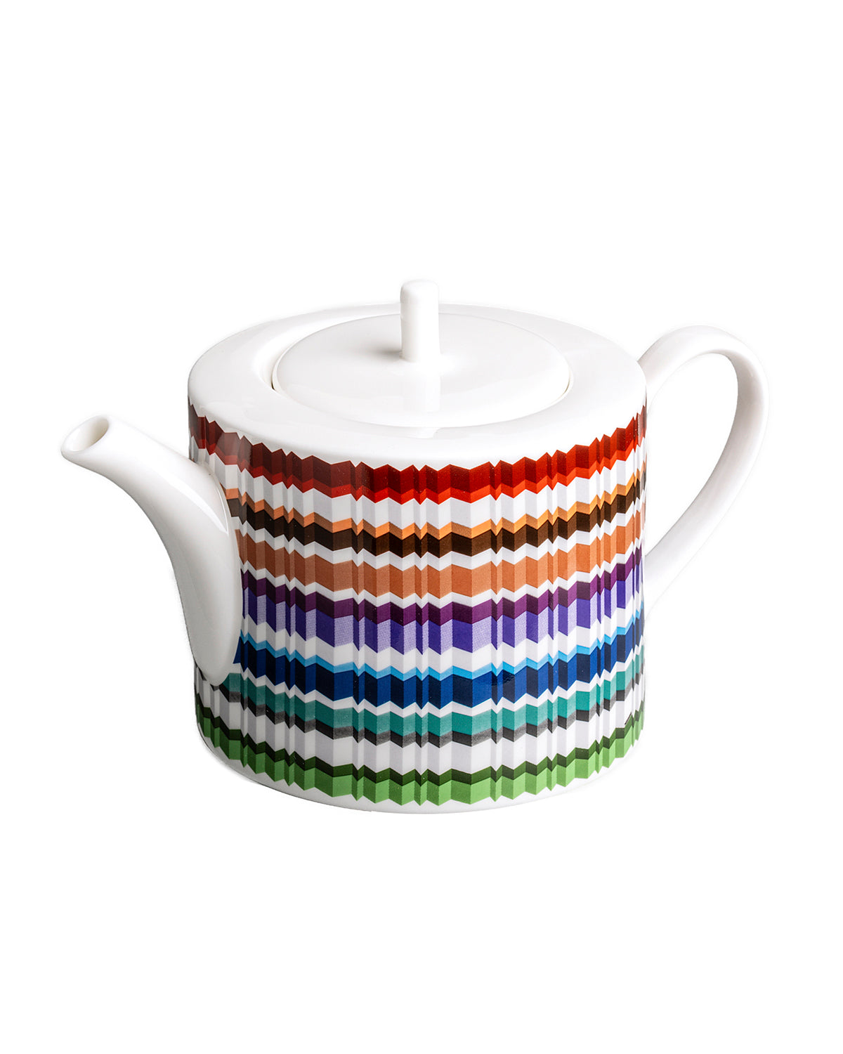 Waves Tea Pot & Coffee Pot. Dimensions: Ø 4.72" × H 5.12"