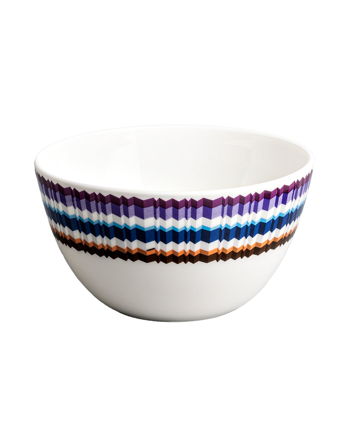 Waves Rice Bowl Set of 2 Dimensions: Ø 4.45" × H 2.36"