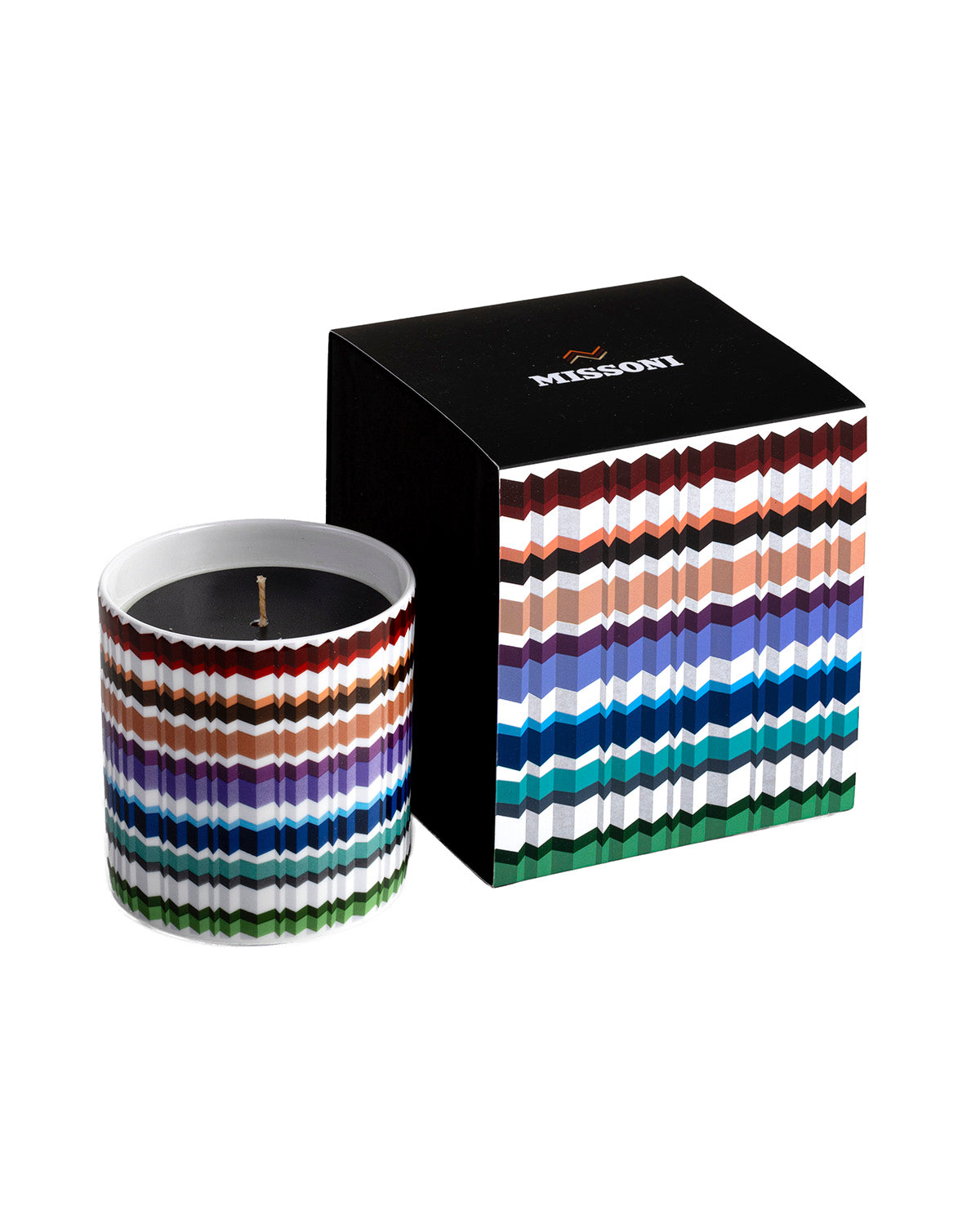 Waves Scented Candle in Luxury Box. Dimensions: Ø 3.35"