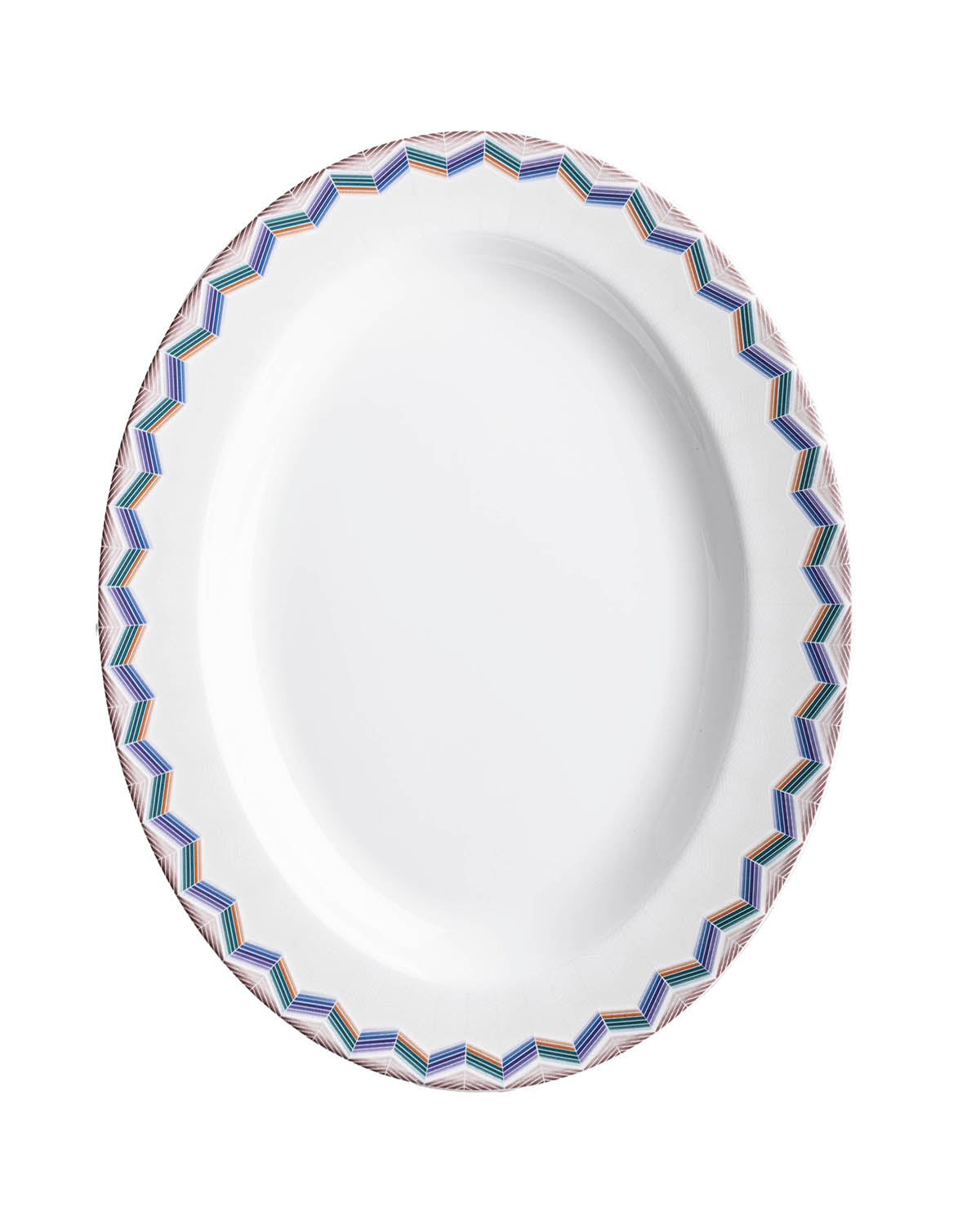 ZIG ZAG JARRIS 148 Oval Dish - Ø 36 Cm