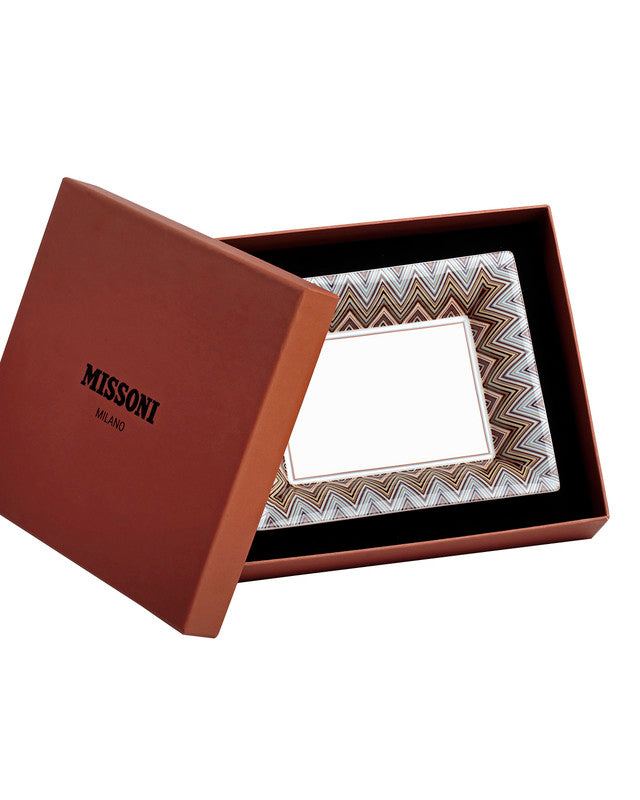 Missoni Home Tray ZIG ZAG Rectangular Large in Luxury Box Jarris 148 8.5" x 6.75"