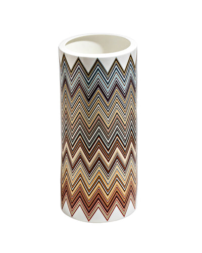Missoni Home High Vase ZIG ZAG  Jarris 148 diam. 6.3", H 14"