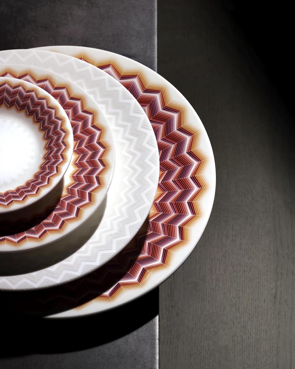 ZIG ZAG JARRIS 156 Set 2 Pcs. Soup Plate - Ø 22 Cm