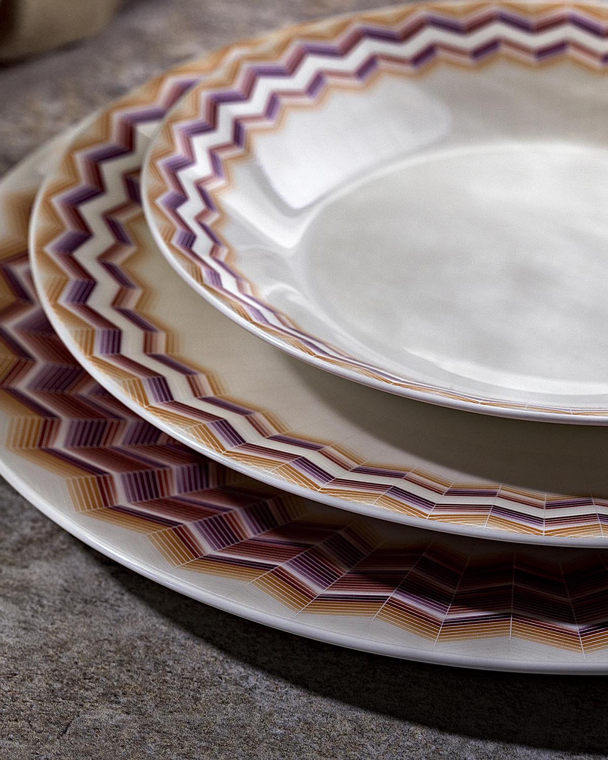 ZIG ZAG JARRIS 156 Oval Dish - Ø 36 Cm