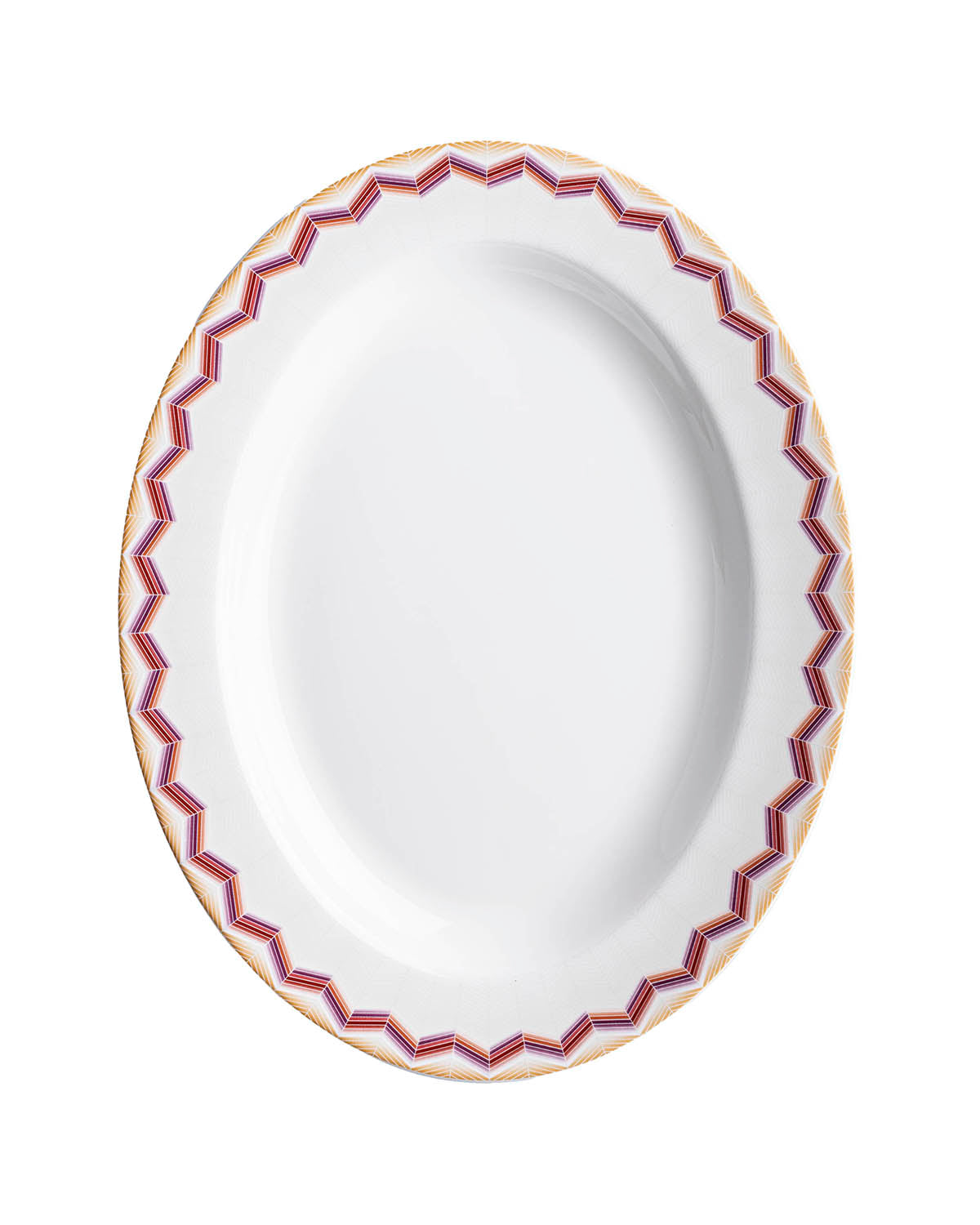 ZIG ZAG JARRIS 156 Oval Dish - Ø 36 Cm