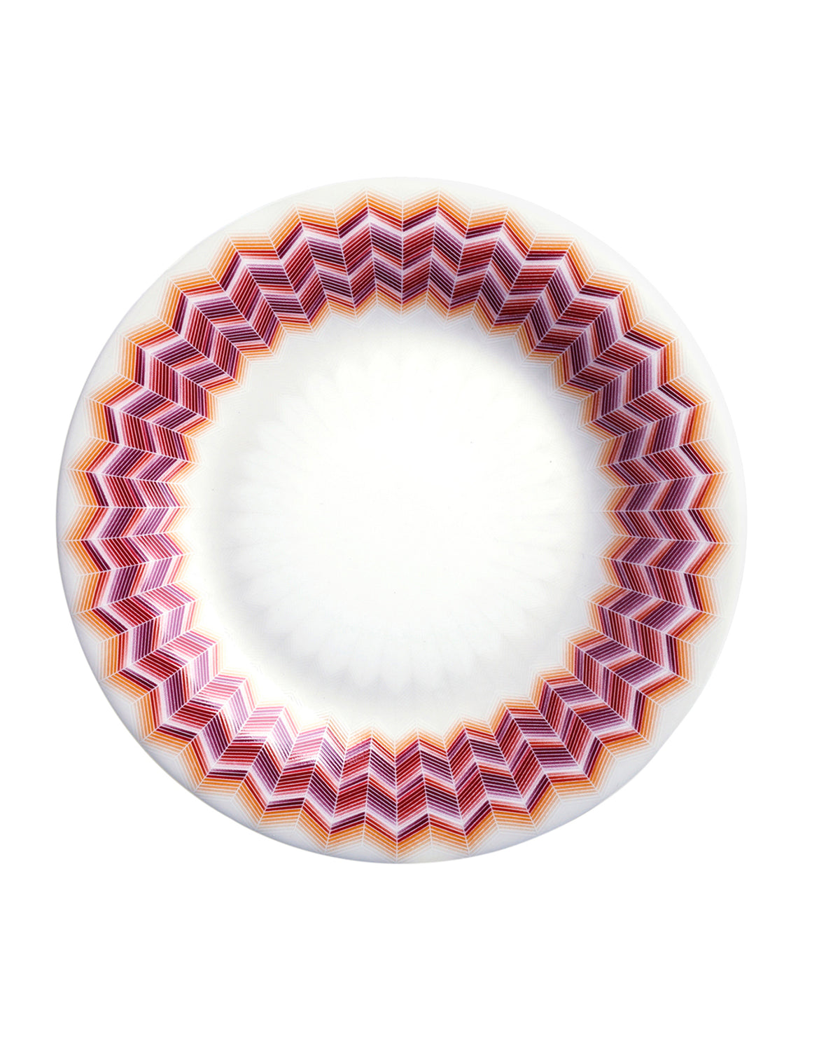 Bread & Butter Plate ZIG ZAG JARRIS 156 Set of 6 Fine Bone China Ø 6.1"