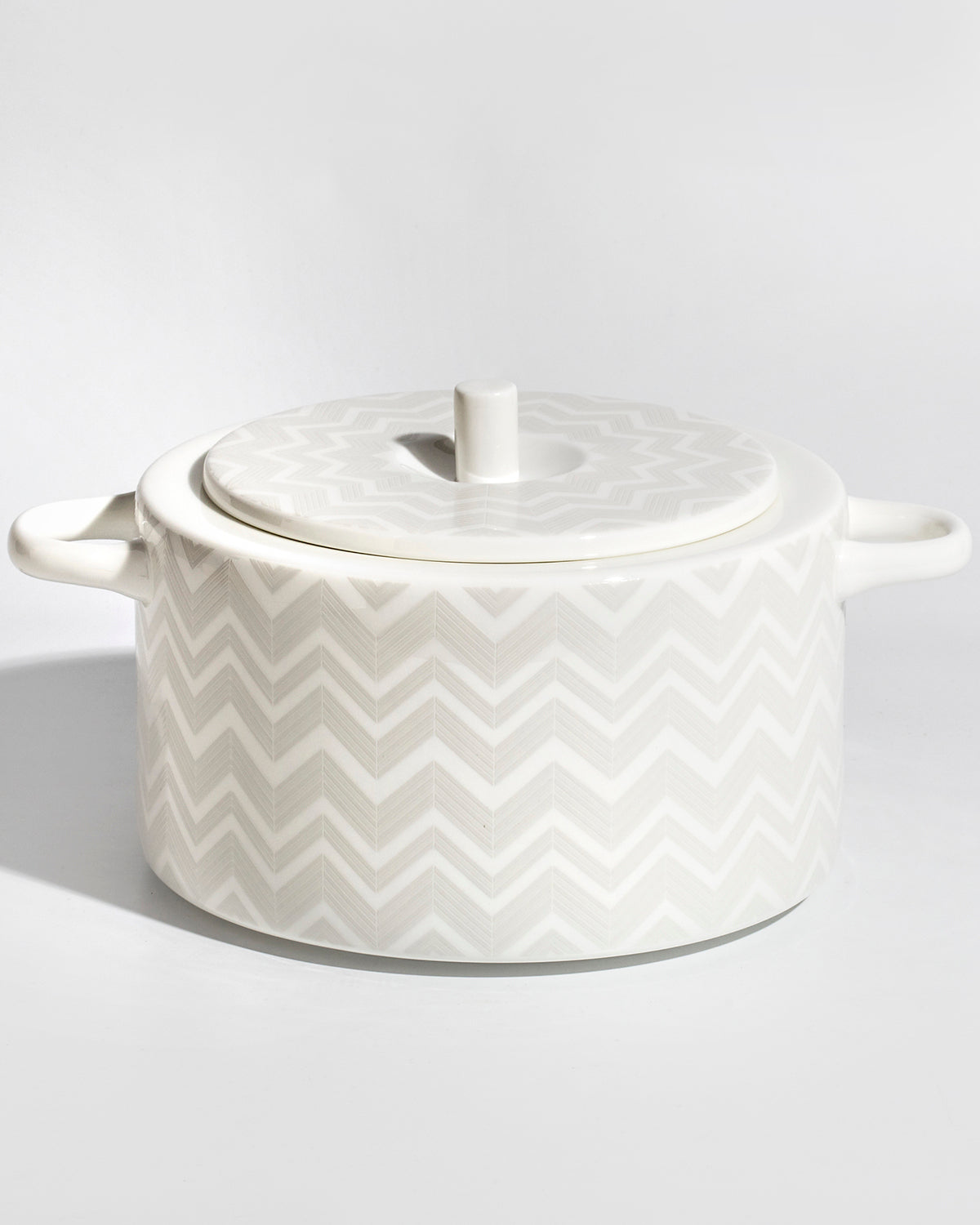 ZIG ZAG WHITE Soup Tureen - 31,5 x 21,8 x H. 15,2 Cm