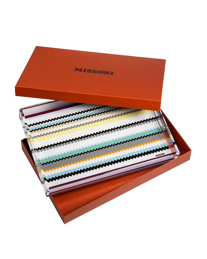 Missoni Home Tray CURT VASSOIO MULTICOLOR Large 12 x 18 in