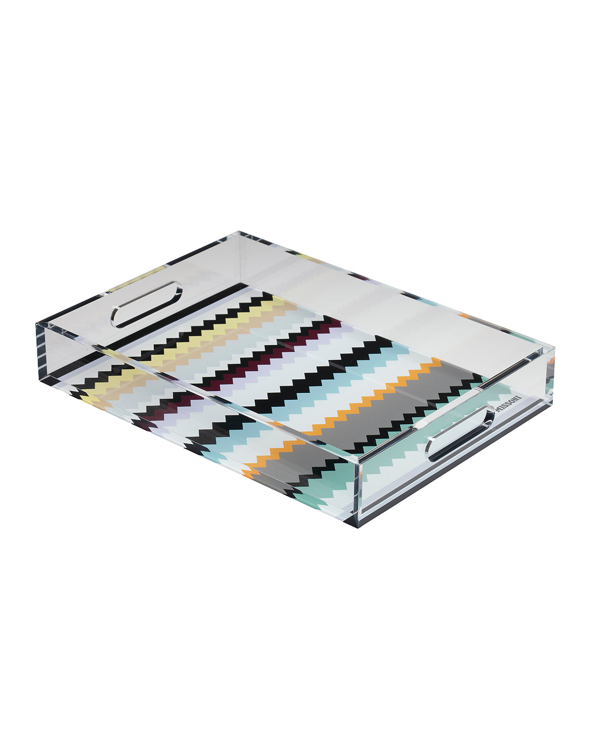 Missoni Home Tray CURT VASSOIO MULTICOLOR Medium tray 9.8 x 13.8 in