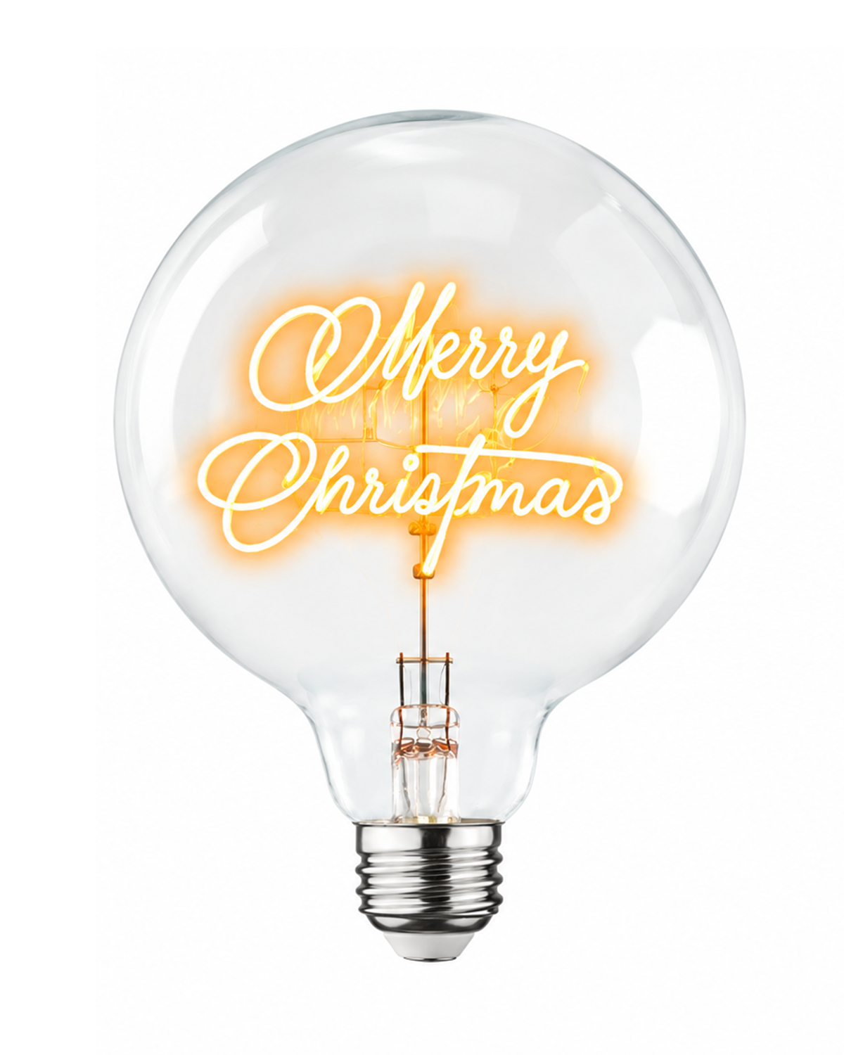 Bulb Merry Christmas