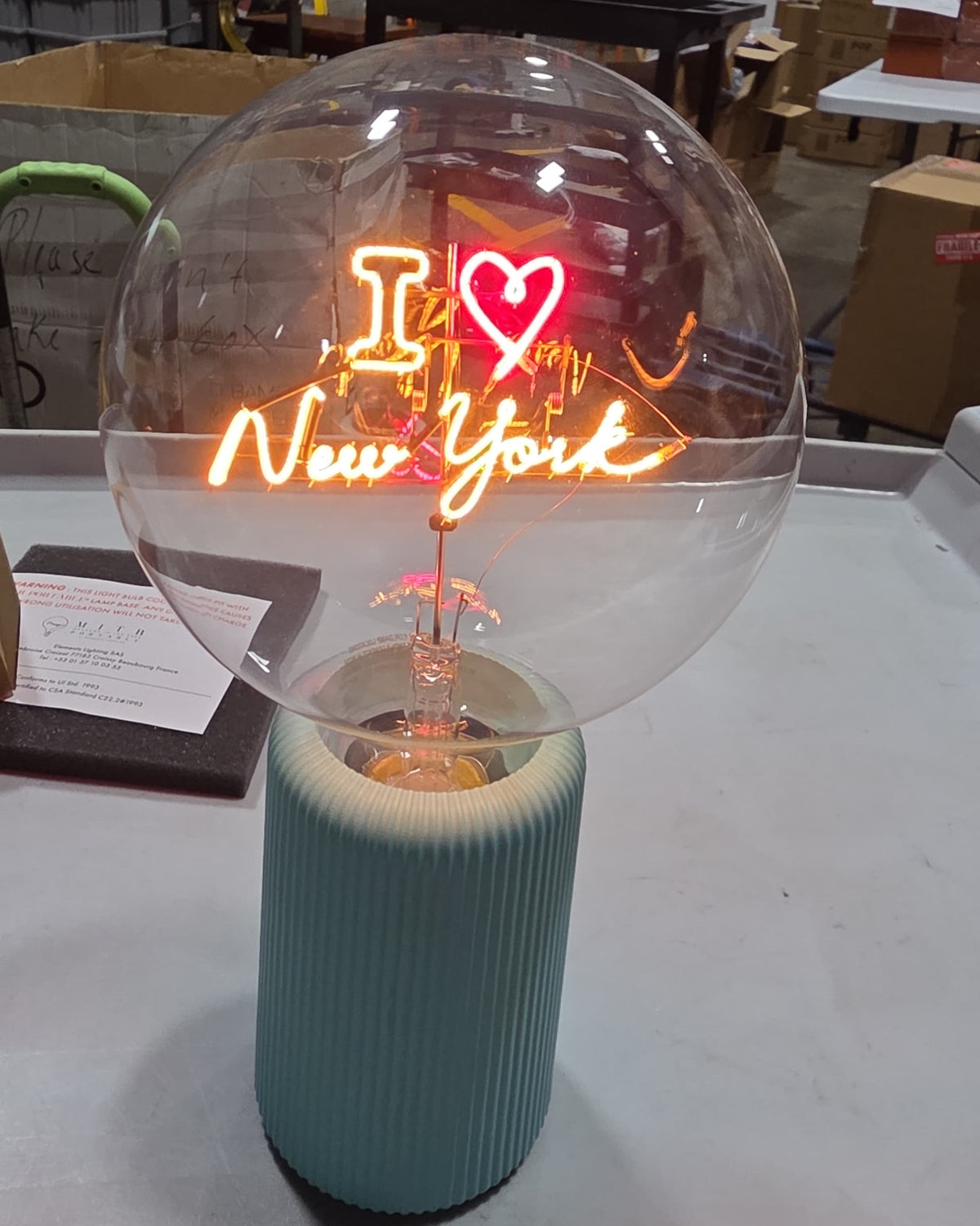 Bulb I Love New York