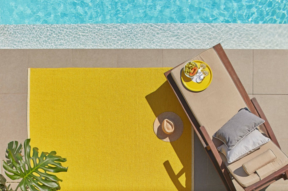 Rug MONO Mustard/ Lemon 2 x 5 ft