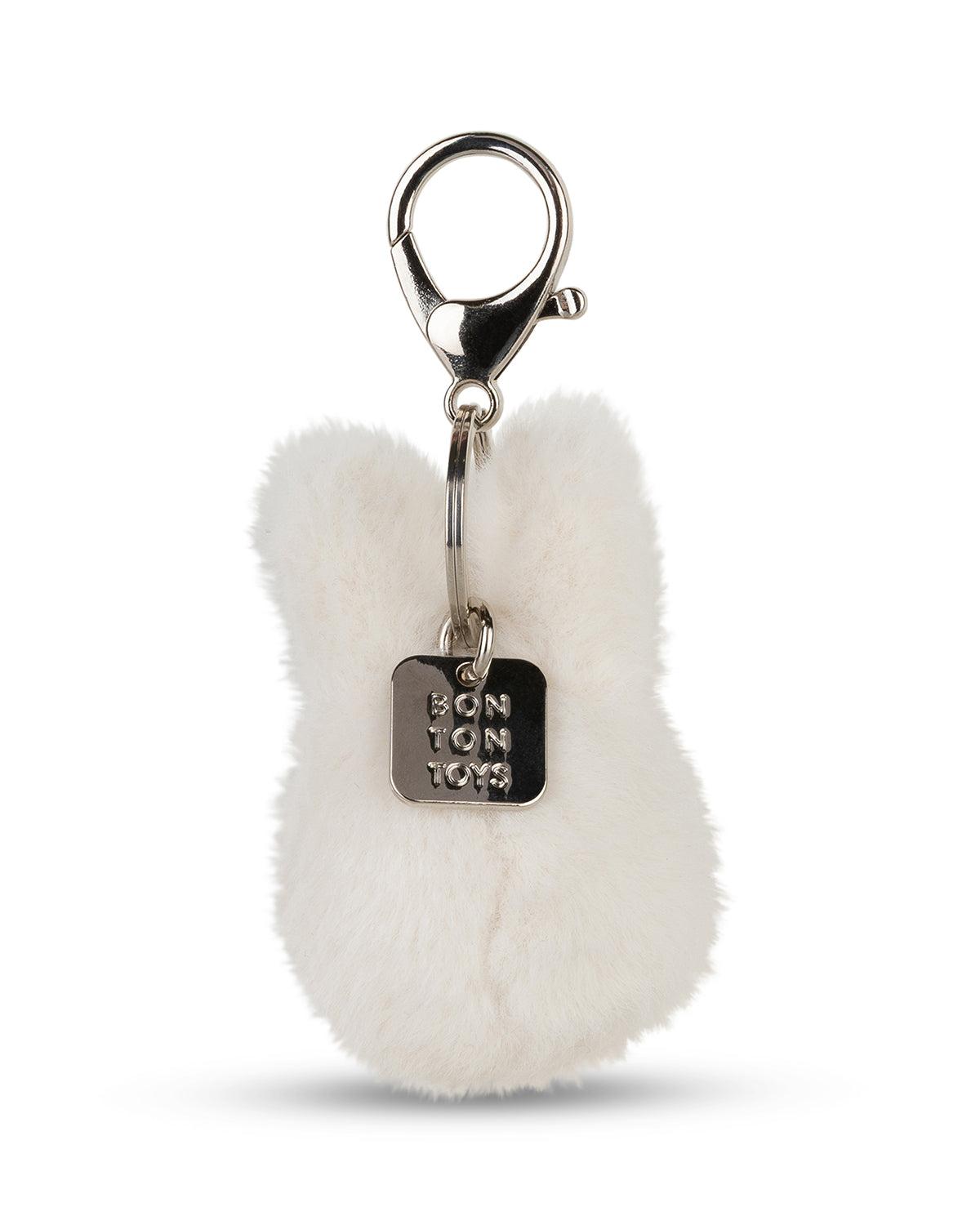 Keychain Miffy ECO Fuzzy Keychain Offwhite  3"
