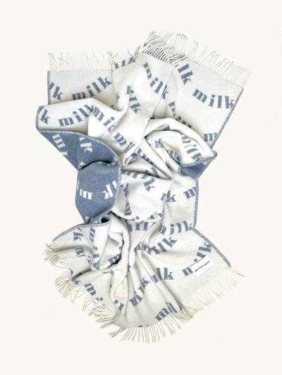 Maison Deux Blanket MILK