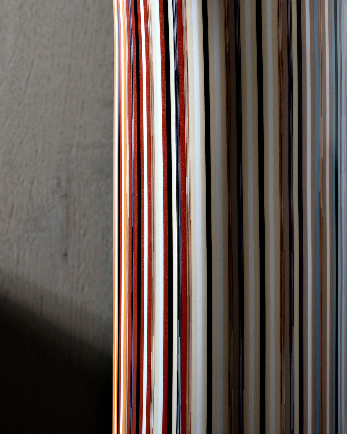 High Vase STRIPES  Jenkins 148 diam. 6.3", H 14"