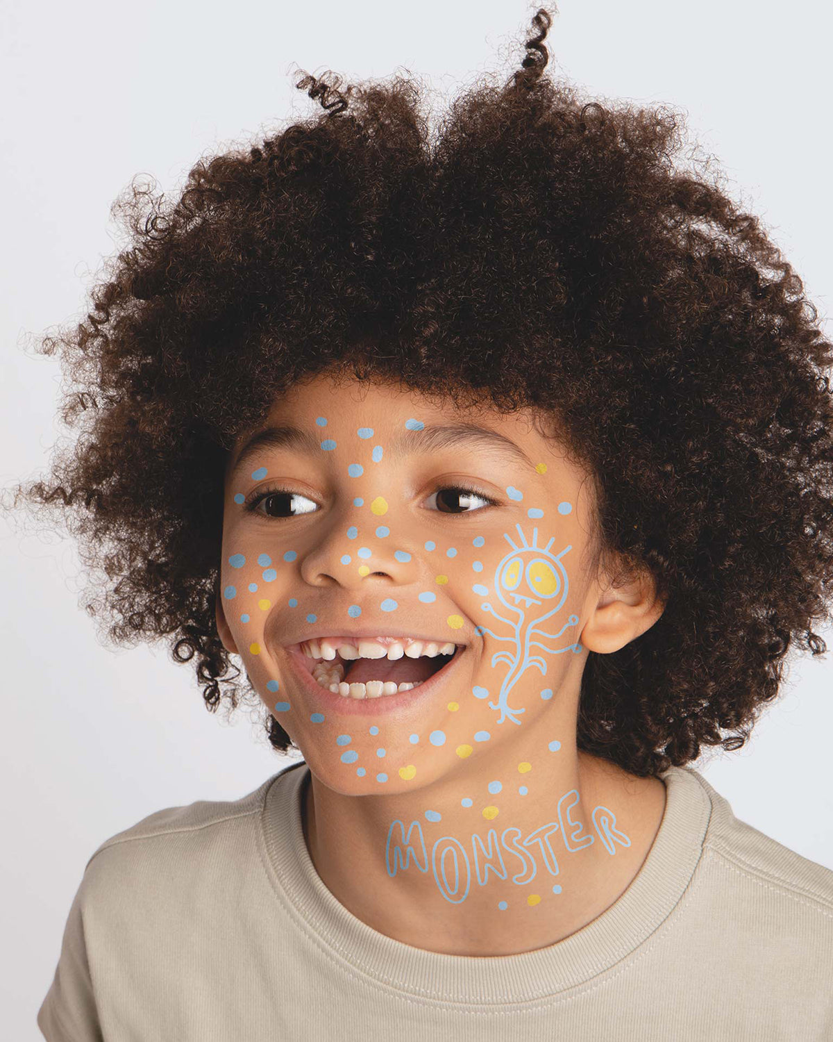 Nailmatic Tattoo Pen Set for Kids MONSTER