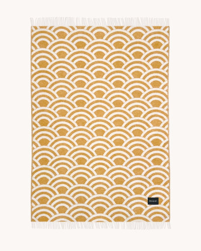 Maison Deux Blanket MOOOI LUCKY O's Amber