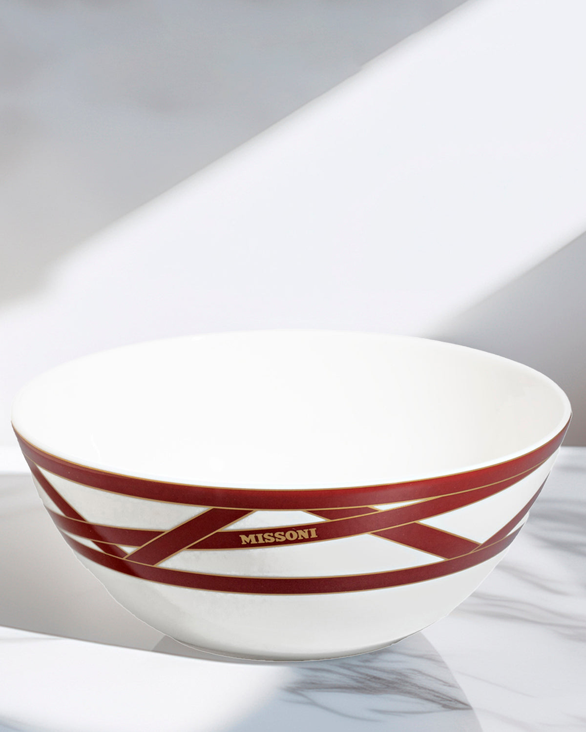 NASTRI BORDEAUX Set 2 Pcs. Soup Bowl - Ø 14,5* H. 6 Cm