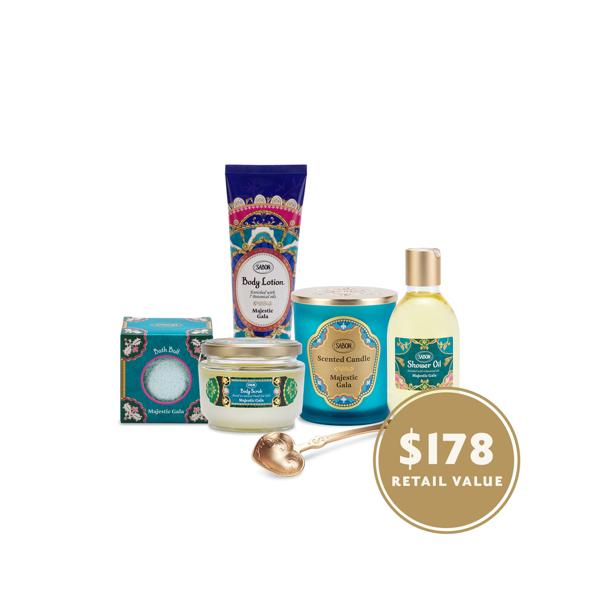 Majestic Gala Luxurious Bath Kit