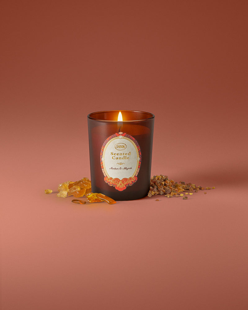 Candle Amber & Myrrh 180gr