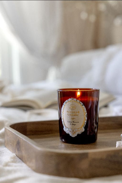 Candle Cotton Flowers & Sage 180gr