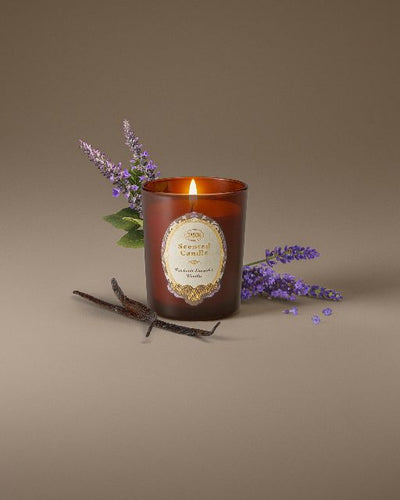 Candle Patchouli Lavender Vanilla 180gr