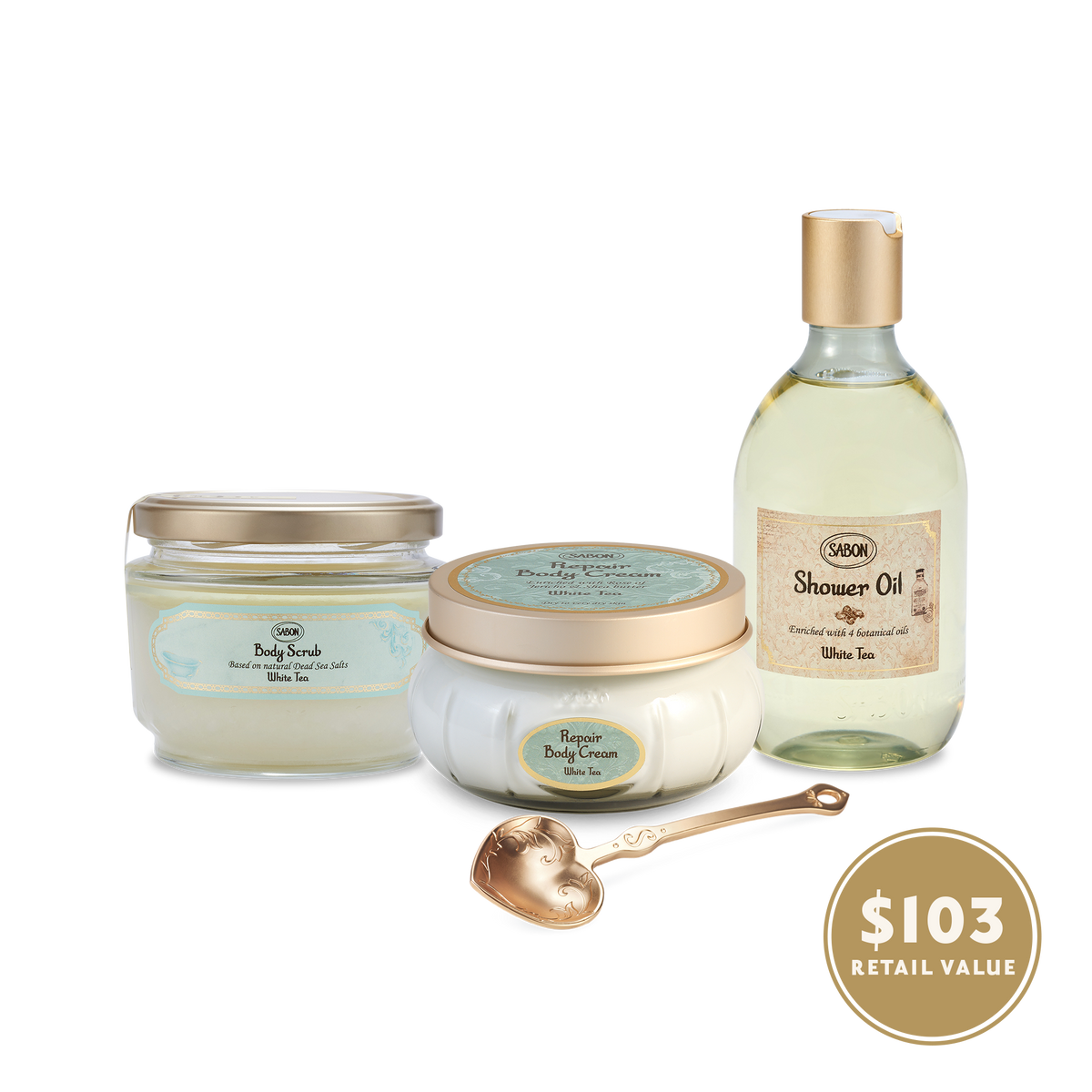 Nourishing Body Ritual White Tea Gift Set