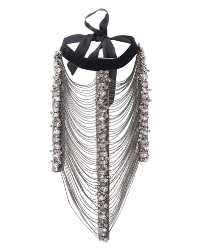 Women's Collar OGLAM Black Size TU