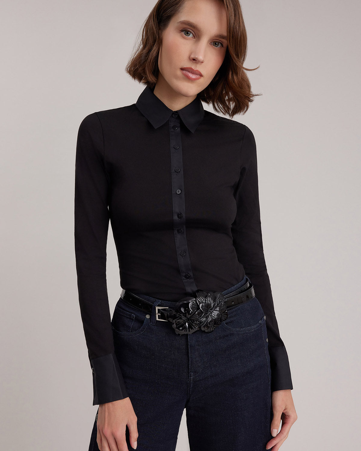 Women's Shirt NUAGE -ML Black