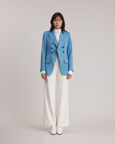 Women's Jacket LONORA Icy Blue Size 42