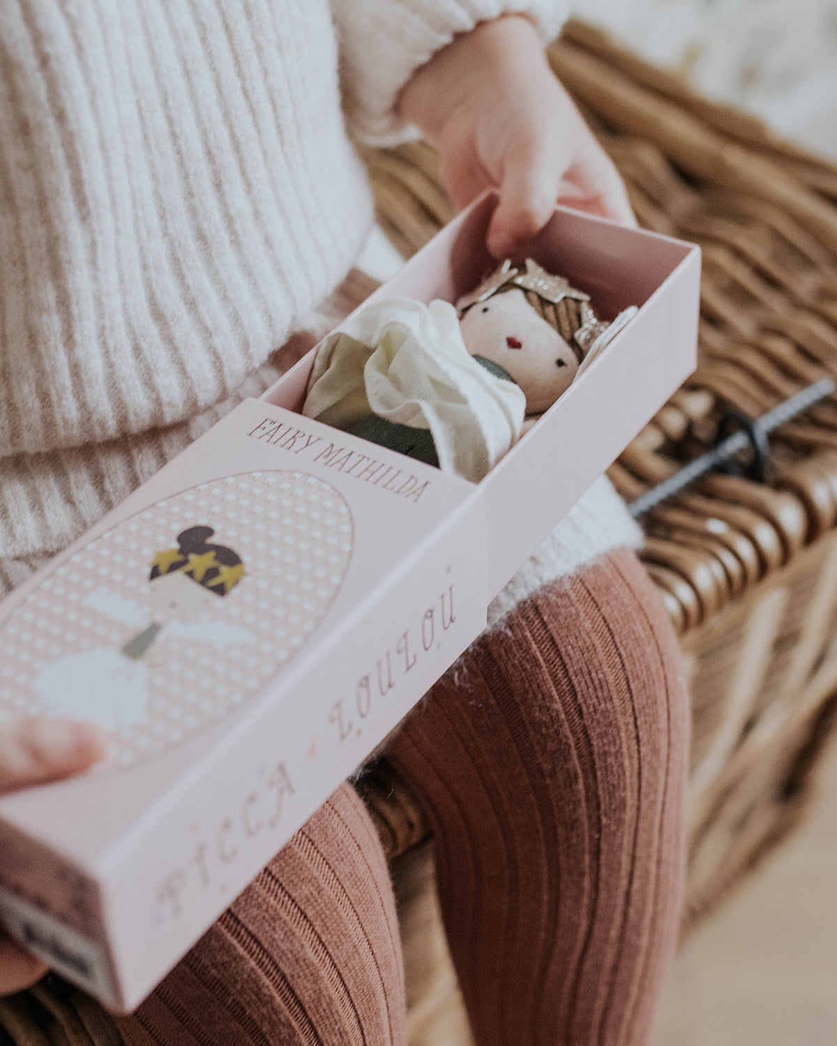 Plush PICCA LOULOU FAIRY MATHILDA in Giftbox 4.5