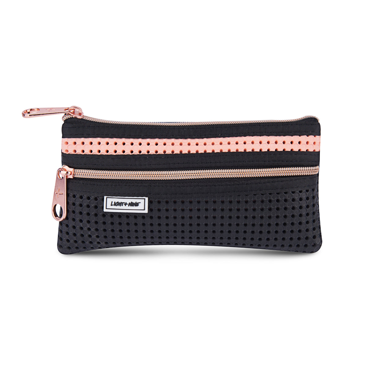 Light Plus Nine Pencil Pouch FLAT Peach Blush