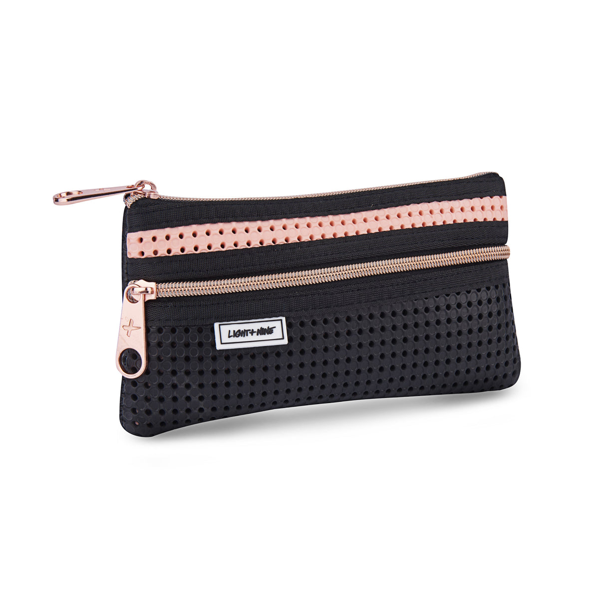Light Plus Nine Pencil Pouch FLAT Peach Blush