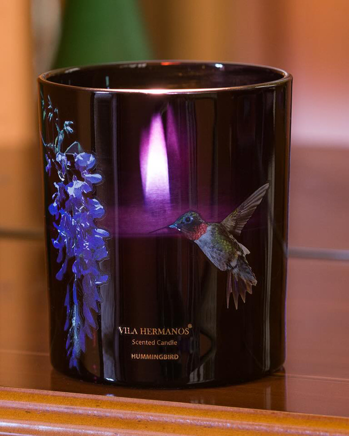 Candle in Jar JUNGLETOPIA 7oz Colibri Hummingbird