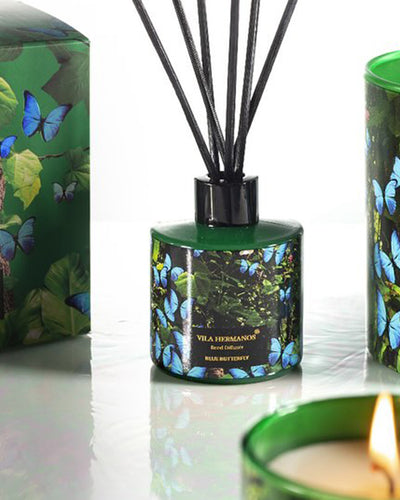 Diffuser Mikado Reed JUNGLETOPIA 3.3oz Blue Butterfly