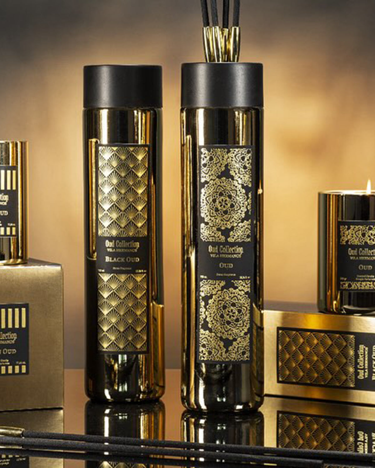 Diffuser Mikado Aroma VILA OUD COLLECTION 25oz Black