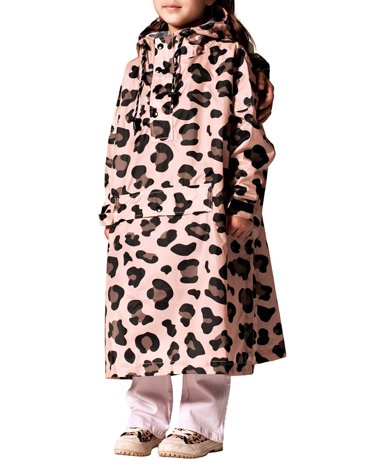 Kids Rain Poncho Pink Panther