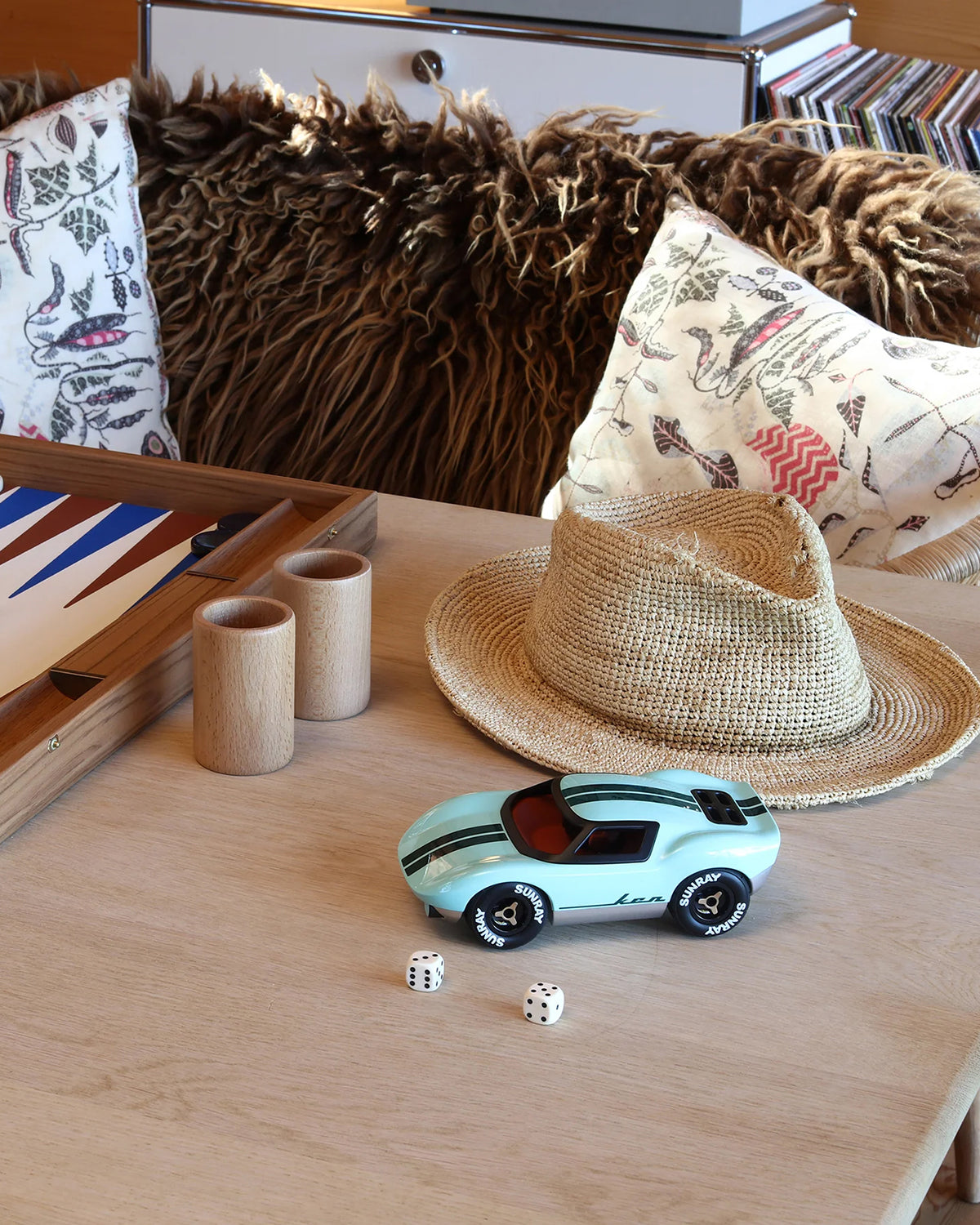 Car Mini KEN PARTON Mint Blue 7in